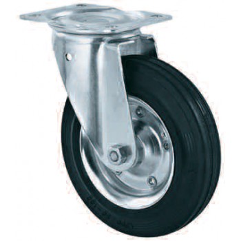Roda Rhombus Karet Hitam Hidup