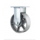 Roda Besi/Cast Iron Castor Mati (Rigid)