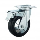 Roda Karet Elastis Heavy Duty Rem Vintech Rollen Germany