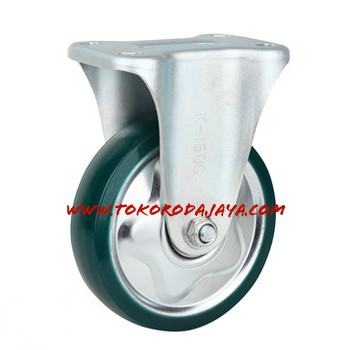Roda PU Hijau Endo Jepang Mati / Fix