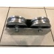 Roda Pintu Chrome Double 