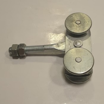 Roda Pintu Gantung Roda Double Wheel