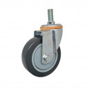 Roda PU Abu Abu Techno Wheel Drat Hidup