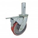 Roda Scaffolfing PU Heavy Duty TECHNO WHEEL